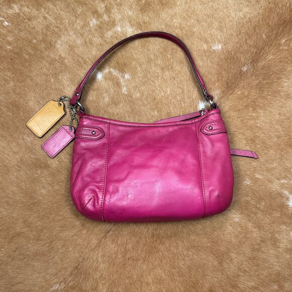Coach Pink Shoulder Bag - Picture 5 of 6